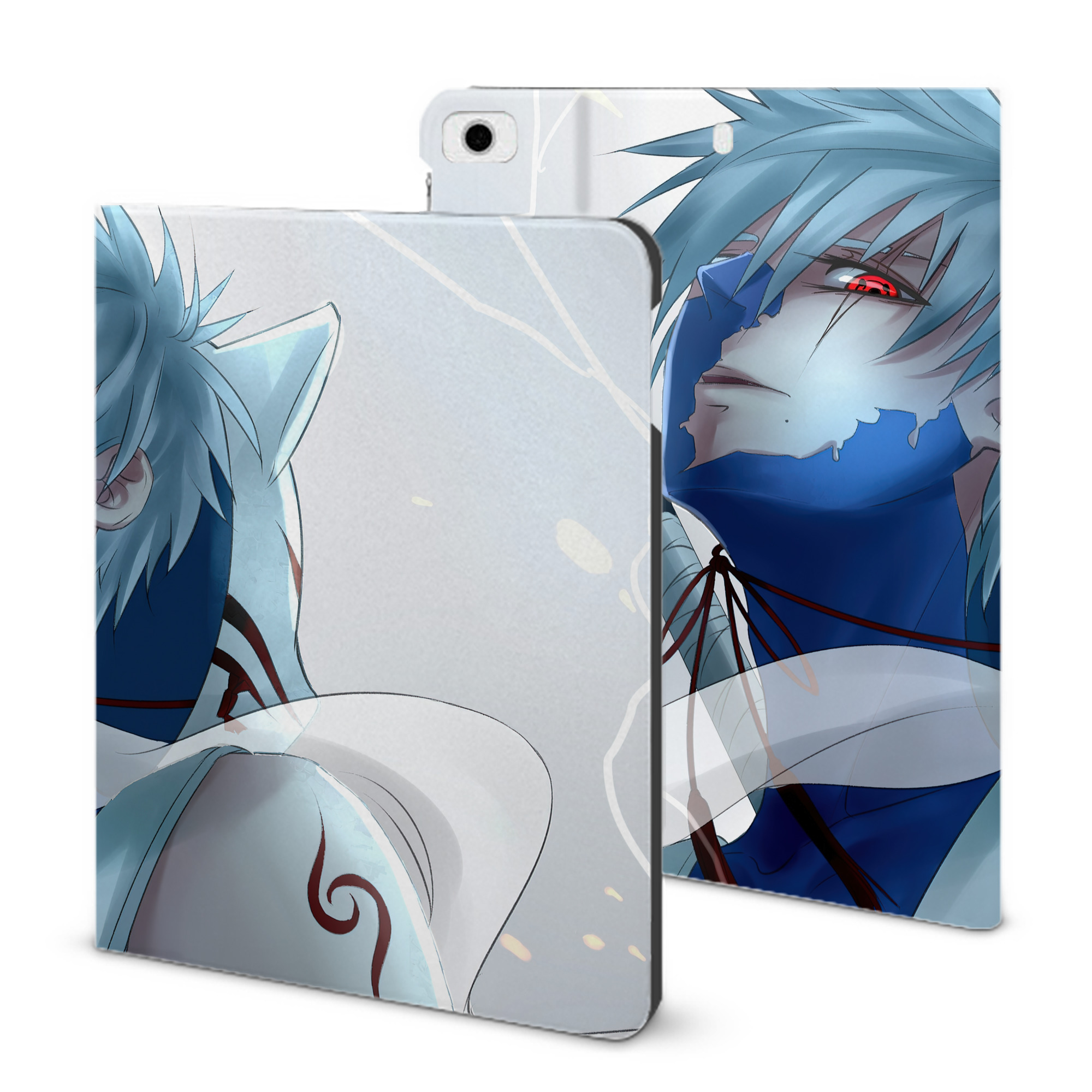 （画像用） NARUTO -ナルト- NARUTO -ナルト- 疾風伝 IPad ケース ブック型 PUレザー TPU 耐衝撃 軽量 薄型 ペン収納なし 全面保護 IPad 各モデル対応